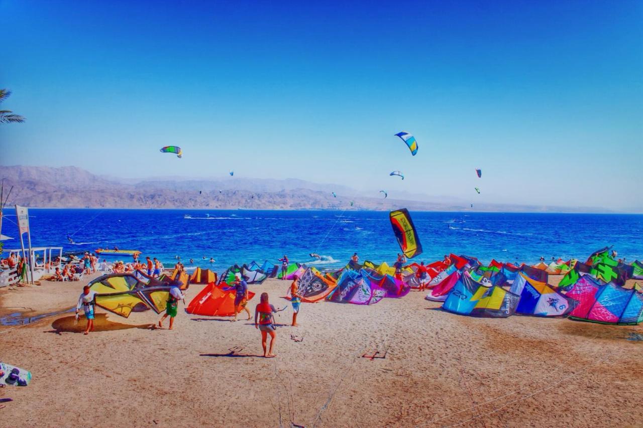 יחידת בוטיק מעוצבת עם נוף למפרץ במיקום מצויין Lägenhet Eilat Exteriör bild